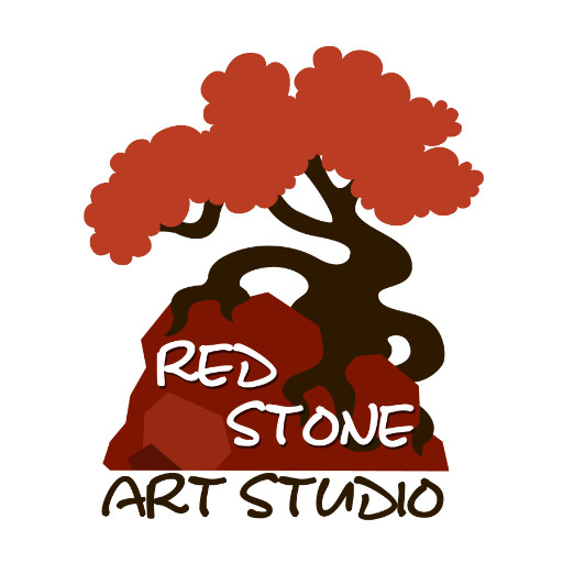 Red Stone Art Studio Logo
