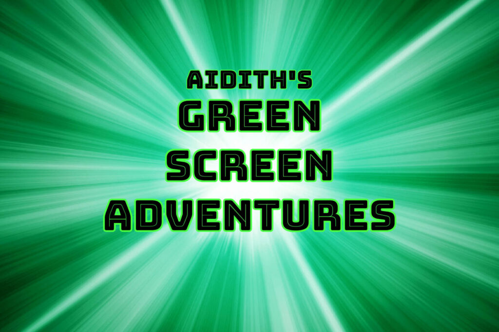 Aidith's Green Screen Adventures Logo