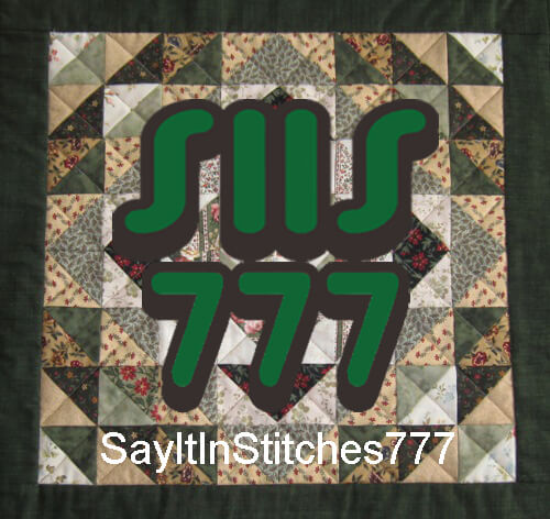Say It In Stitches Logo
